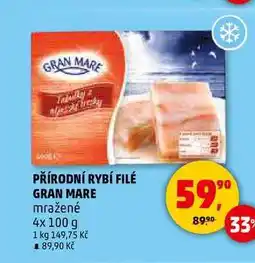 Penny Market PŘÍRODNÍ RYBÍ FILÉ GRAN MARE, 4x 100 g nabídka
