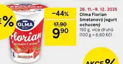 Tesco Olma Florian Smetanový jogurt ochucený, 150 g nabídka