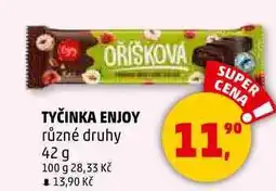 Penny Market TYČINKA ENJOY, 42 g nabídka