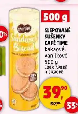 Penny Market SLEPOVANÉ SUŠENKY CAFÉ TIME, 500 g nabídka