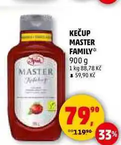 Penny Market KEČUP MASTER FAMILY, 900 g nabídka