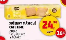 Penny Market SUŠENKY MÁSLOVÉ CAFE TIME, 200 g nabídka