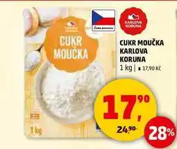 Penny Market CUKR MOUČKA KARLOVA KORUNA, 1 kg nabídka