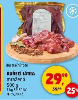 Penny Market KUŘECÍ JÁTRA, 500 g nabídka