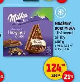 Penny Market MRAŽENÝ DORT MILKA, 400 g nabídka