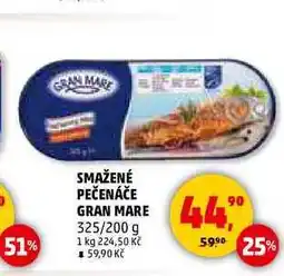 Penny Market SMAŽENÉ PEČENÁČE GRAN MARE, 325 g nabídka