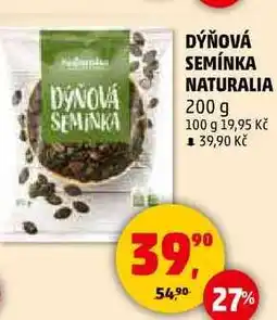 Penny Market DÝŇOVÁ SEMÍNKA NATURALIA, 200 g nabídka