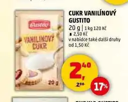 Penny Market CUKR VANILÍNOVÝ GUSTITO, 20 g nabídka
