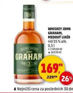 Penny Market WHISKEY JOHN GRAHAM, 0,5 l nabídka