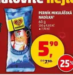 Penny Market PERNÍK MIKULÁŠSKÁ NADÍLKA, 60 g nabídka