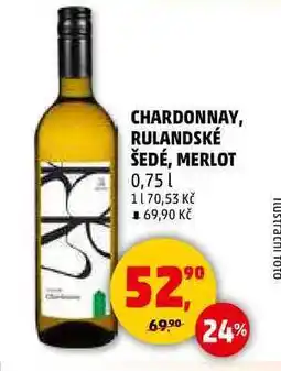 Penny Market CHARDONNAY, 0,75 l nabídka