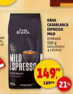 Penny Market KÁVA CASABLANCA ESPRESSO MILD zrnková, 500 g nabídka