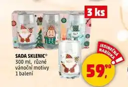 Penny Market SADA SKLENIC, 3 ks nabídka