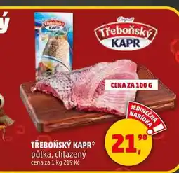 Penny Market TŘEBOŇSKÝ KAPR, 1 kg nabídka
