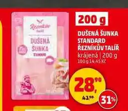 Penny Market DUŠENÁ ŠUNKA STANDARD ŘEZNÍKŮV TALÍŘ, 200 g nabídka