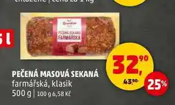 Penny Market PEČENÁ MASOVÁ SEKANÁ, 500 g nabídka