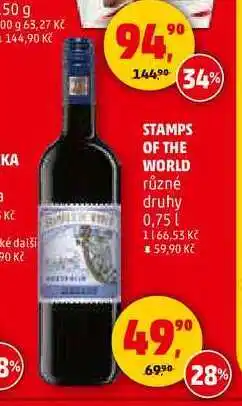 Penny Market STAMPS OF THE WORLD, 0,75 l nabídka