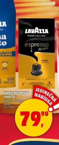 Penny Market KAPSLE NESPRESSO LAVAZZA classico, lungo, 10 ks nabídka