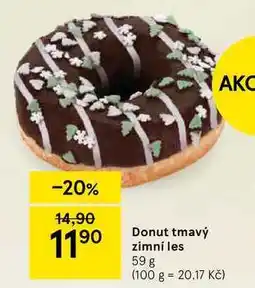 Tesco Donut tmavý zimní les, 59 g nabídka