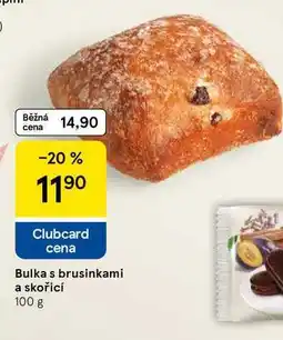 Tesco Bulka s brusinkami a skořicí, 100 g nabídka