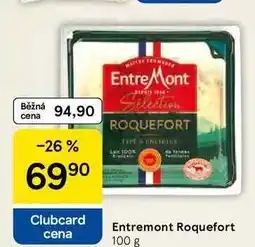 Tesco Entremont Roquefort, 100 g nabídka