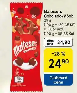 Tesco Maltesers Čokoládový Sob, 29 g nabídka