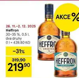Tesco Heffron 30-35 %, 0.5 l nabídka