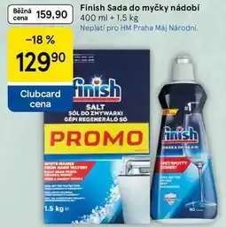 Tesco Finish Sada do myčky nádobí, 400 ml + 1.5 kg nabídka