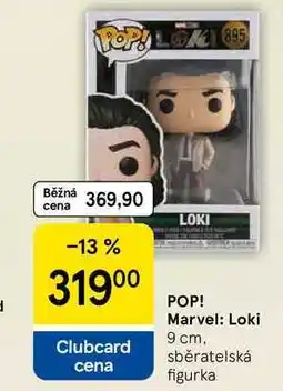 Tesco POP! Marvel: Loki, 9 cm. sběratelská figurka nabídka