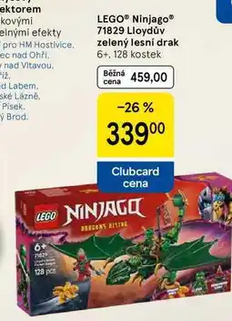 Tesco LEGO Ninjago 71829 Lloydův zelený lesní drak 6+, 128 kostek nabídka