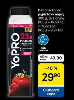 Tesco Danone Yopro jogurtový nápoj, 300 g nabídka