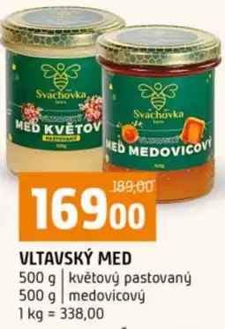 Terno Vltavský med nabídka