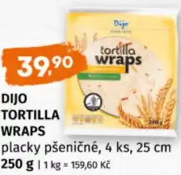 Terno Dijo tortilla wraps nabídka