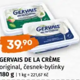 Terno Gervais de la crème original, česnek-bylinky nabídka