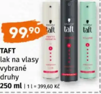 Terno Taft lak na vlasy nabídka