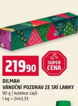 Terno Dilmah vánoční pozdrav ze srí lanky nabídka