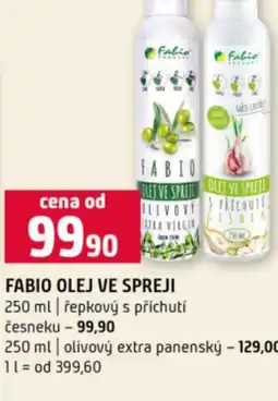 Terno Fabio olej ve sprej nabídka