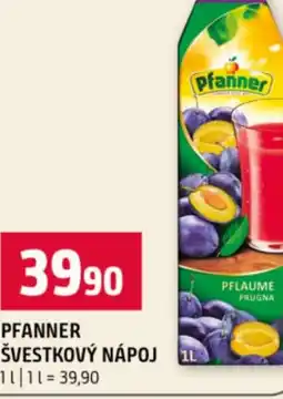 Terno Pfanner švestkový nápoj l nabídka