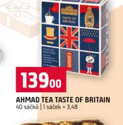 Terno Ahmad tea taste of britain nabídka