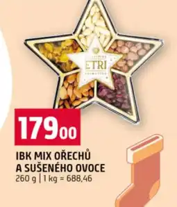 Terno Ibk mix ořechů a sušeného ovoce nabídka