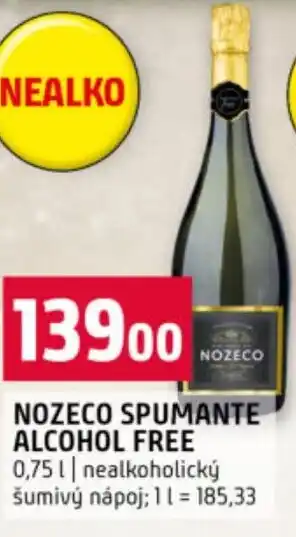 Terno Nozeco spumante alcohol free nabídka