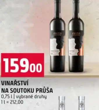 Terno Vinařství na soutoku průša nabídka