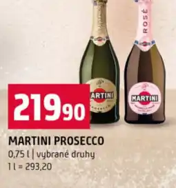Terno Martini prosecco nabídka