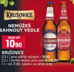 Terno Krušovice nabídka