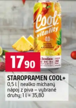 Terno Staropramen cool+ nabídka