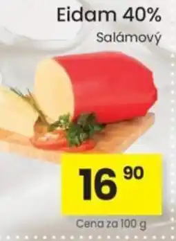 Kubík potraviny Eidam 40% Salámový nabídka