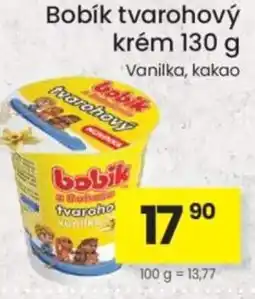 Kubík potraviny Bobík tvarohový krém nabídka