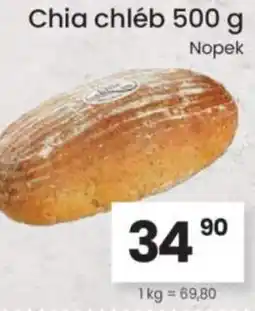 Kubík potraviny Chia chléb nabídka