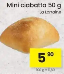Kubík potraviny Mini ciabatta nabídka