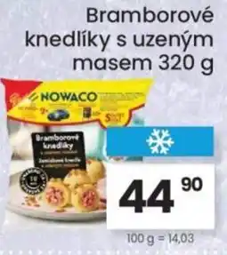 Kubík potraviny Bramborové knedlíky s uzeným masem nabídka